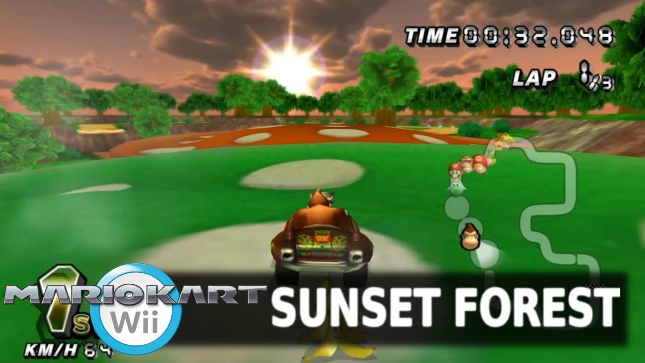Retro Rewind - Sunset Forest | Mario Kart Wii | Ep. 339