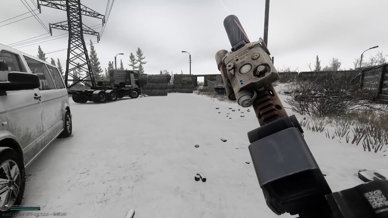 SPTarkov: Snowy Customs Run
