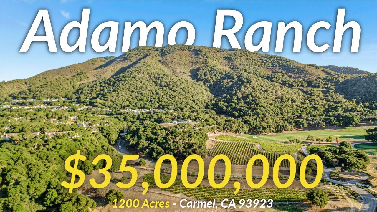 35M Carmel Ranch Estate | 1,200 Acres | Adamo Ranch