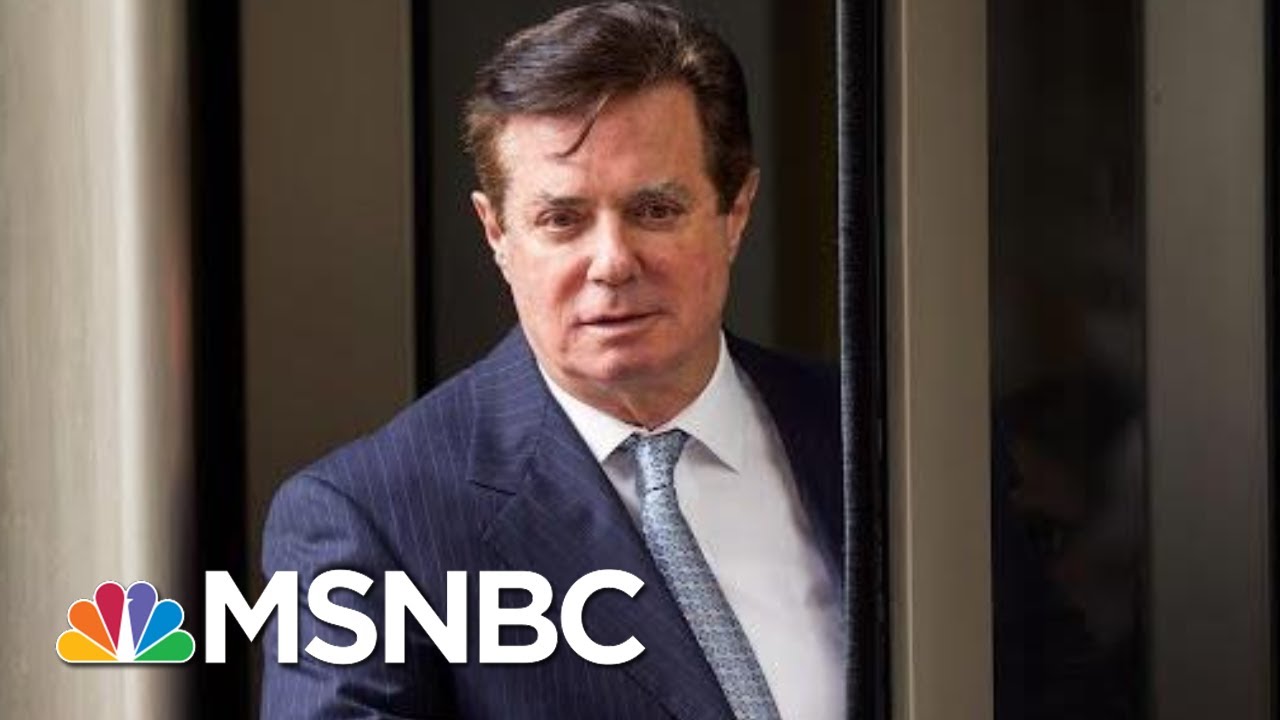 Paul Manafort Associate Charged With Failing To Register As A Foreign Agent | Hallie Jackson | MSNBC