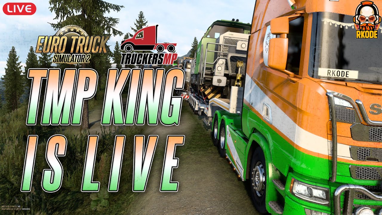 ETS2 Live | TruckersMP Live | Euro Truck Simulator 2 Live | Logitech G29 Gameplay with RKODE Gaming