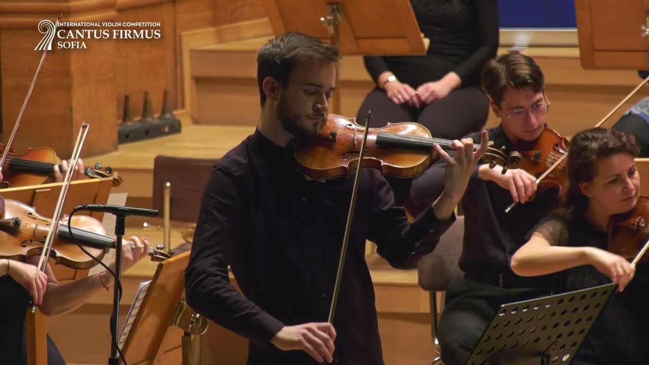Stefan Burchardt (Denmark)/G. Arnaoudov/ Final of Cantus Firmus Violin Competition, Sofia 2025