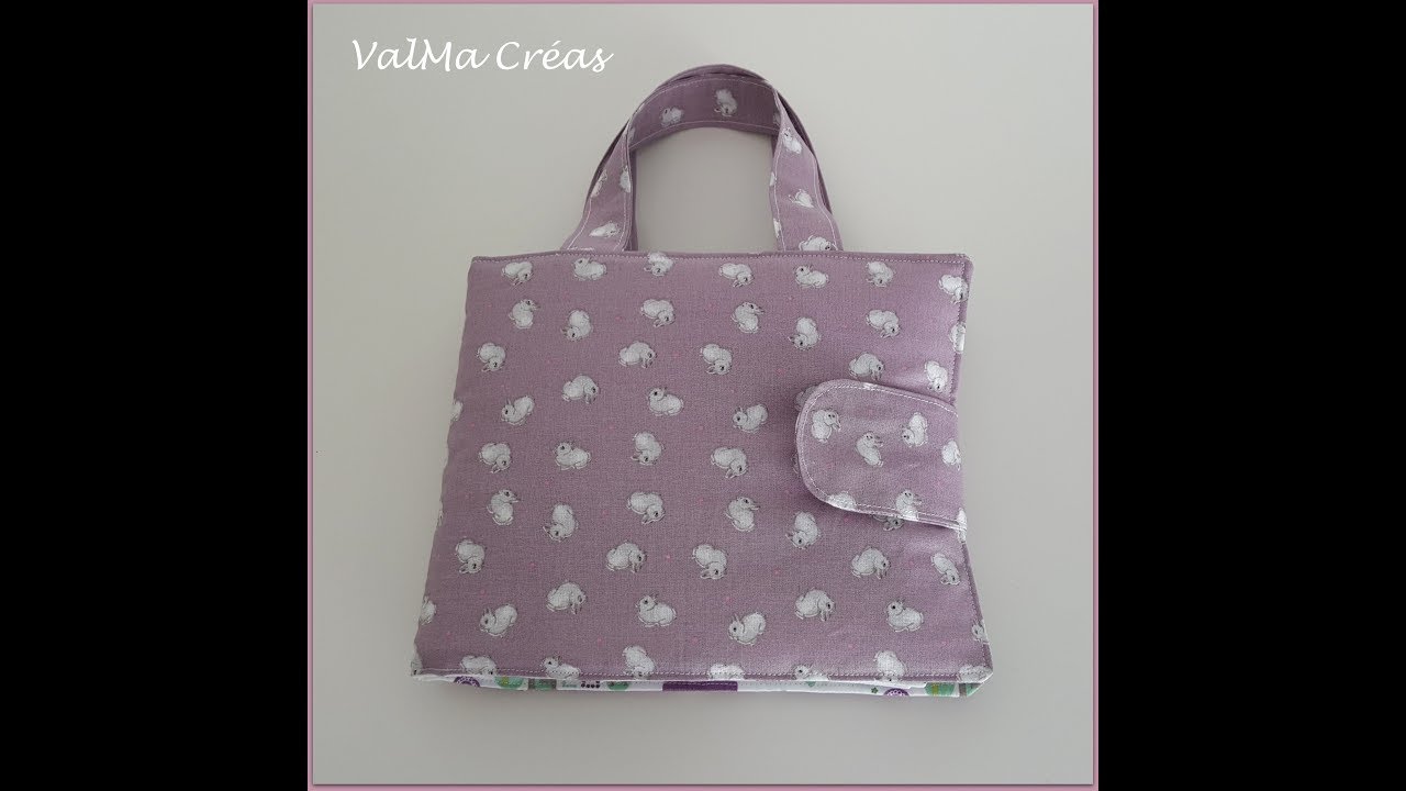 Album photo nomade en tissu - Tuto couture ValMa Créas