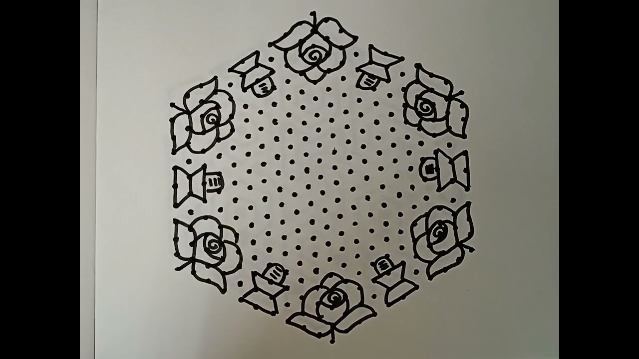 21*11🌺dots🌺shivarathri🌺muggulu🌺manju🌺rangoli🌺channel🌺🔯🌺