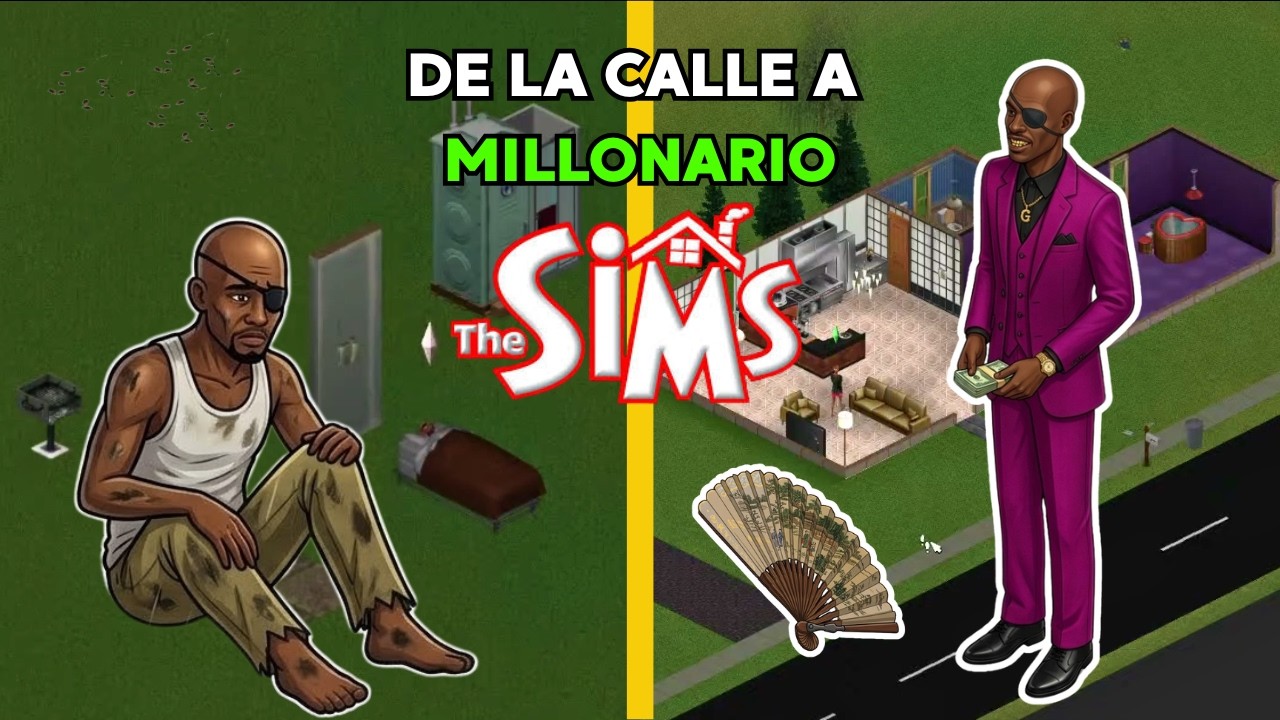 Monté una FÁBRICA DE DINERO en Los Sims 1 🤑| Reto pobre a rico EP. 5