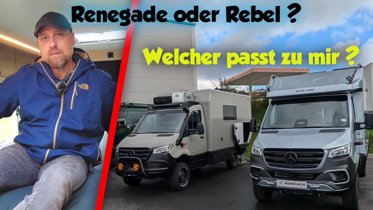 RHÖN CAMP | RENEGADE vs REBEL | Für welches WOHNMOBIL würde ich mich entscheiden | ROOMTOUR