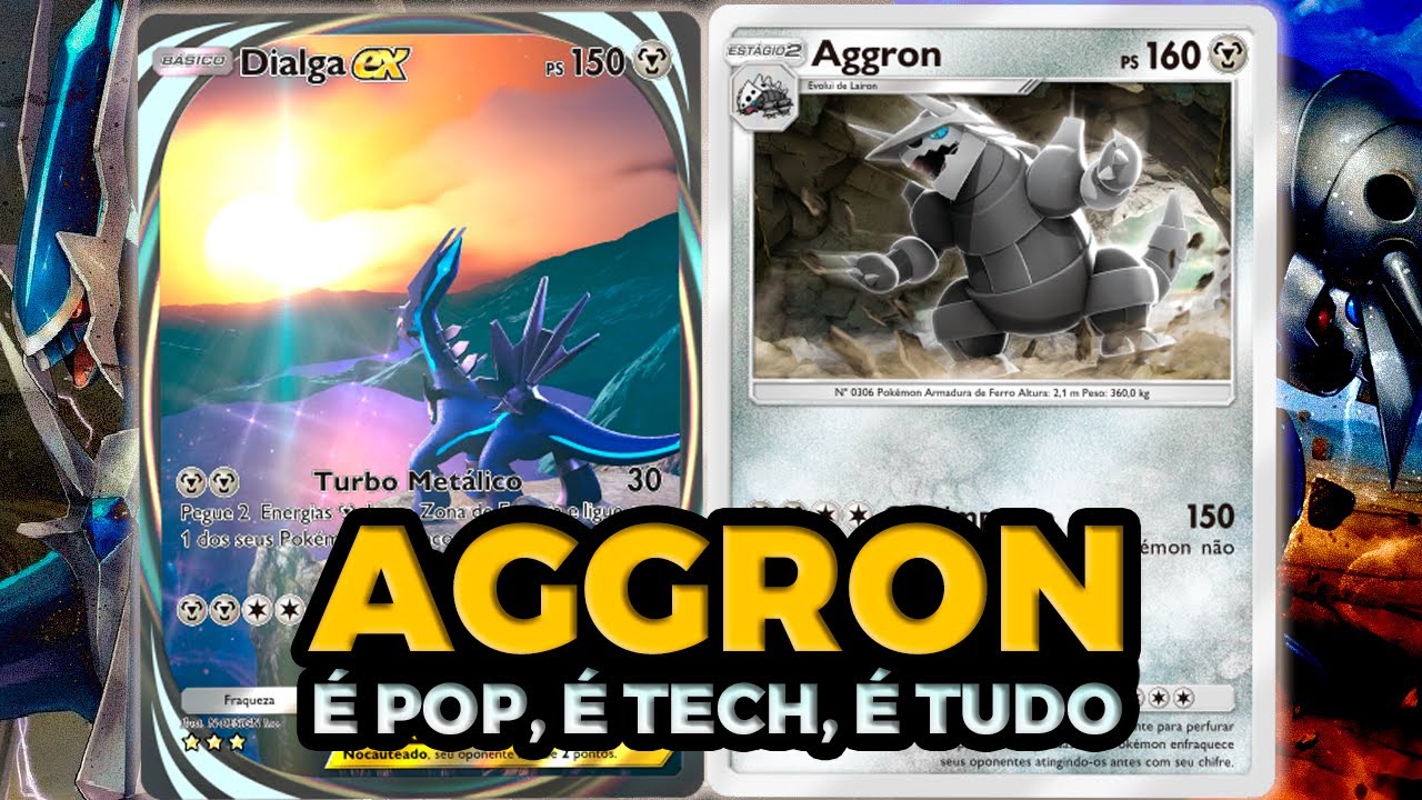 QUANDO NÃO BRICKA, ACABA O JOGO! Deck AGGRON + DIALGA EX - Pokémon TCG Pocket