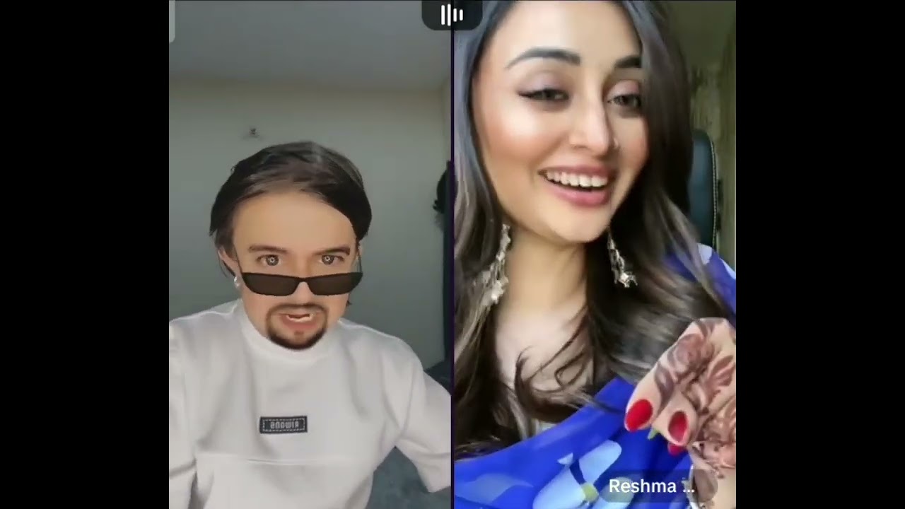 Waseem bangash aur Reshma tiktok live chakla funny entertaining video