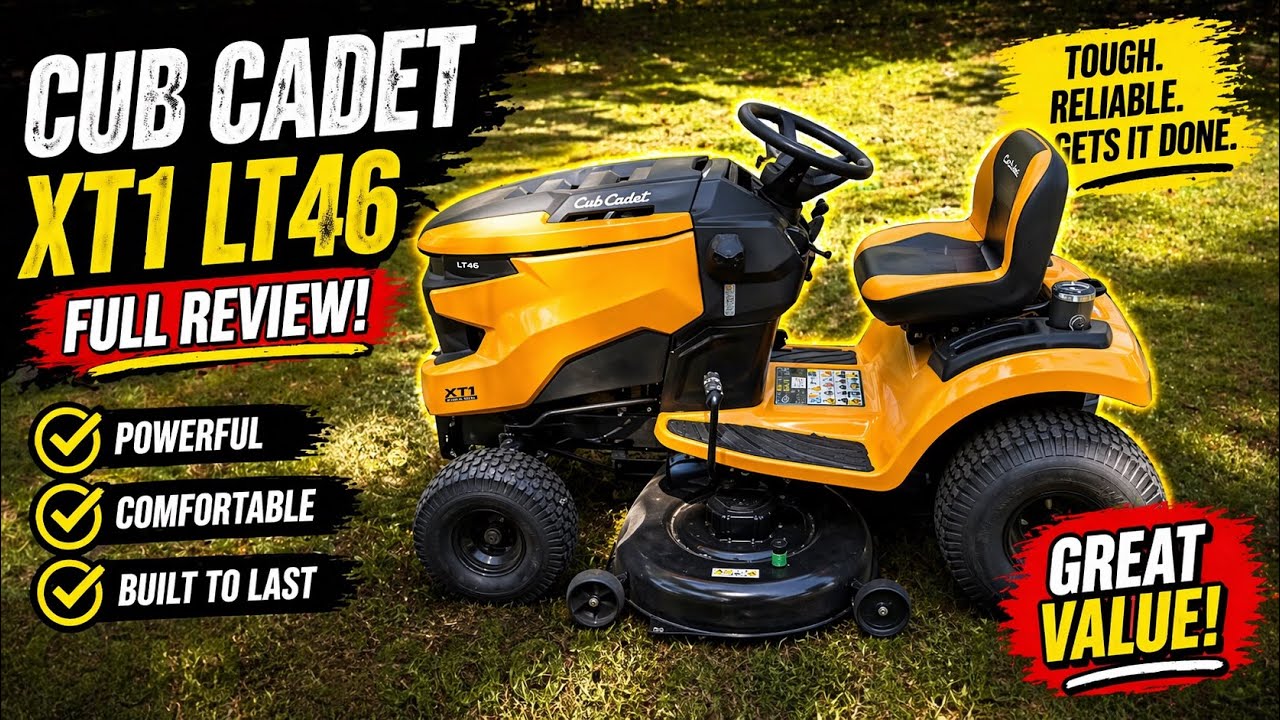 Cub Cadet XT1 LT46 22hp Riding Mower (Review)