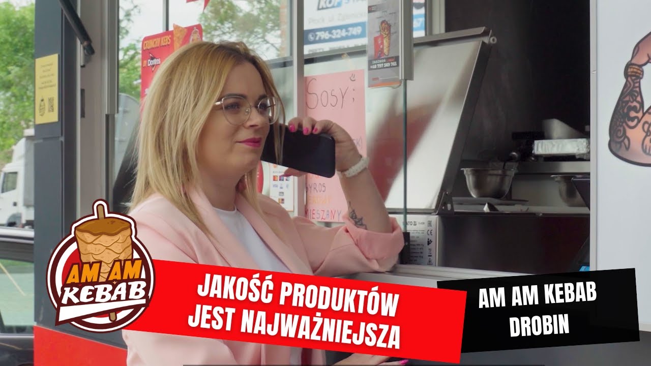Poznajcie historię Pani Eweliny &ndash; właścicielki punktu AM AM Kebab Drobin!🎥