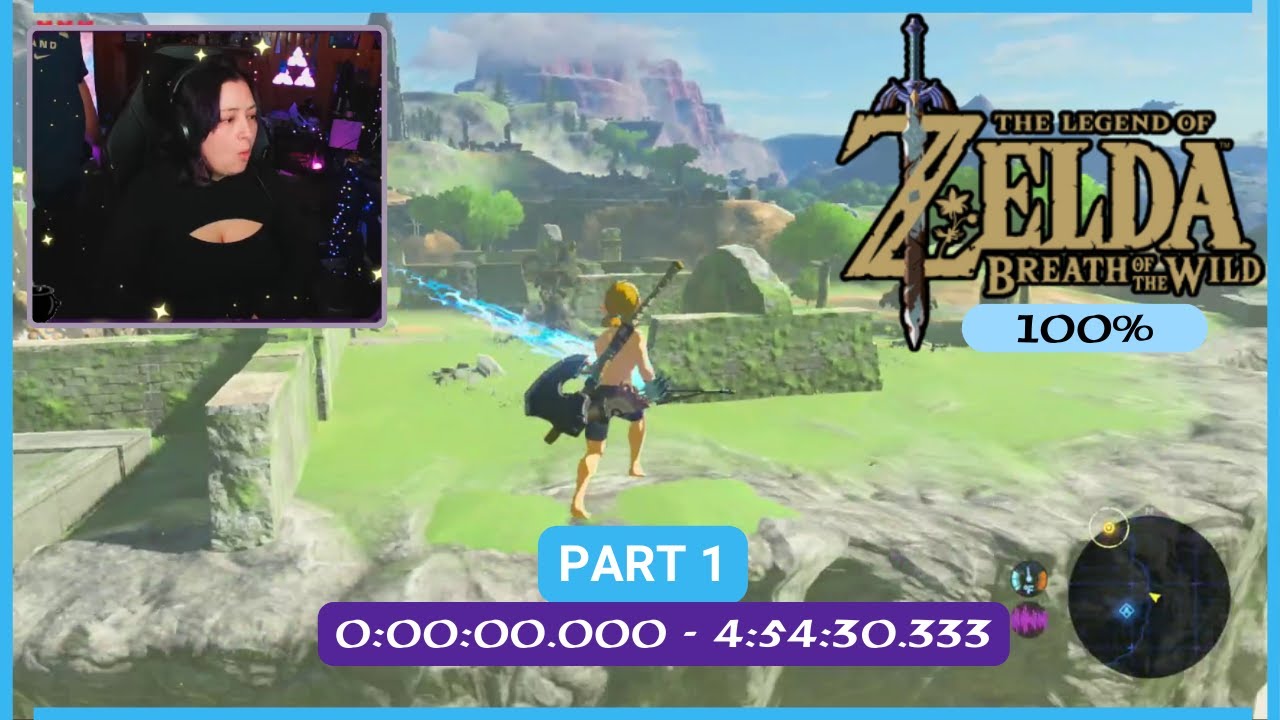 Legend of Zelda Breath of the Wild 100%  - NEW OmeGEB Route!!!!! - Part 1
