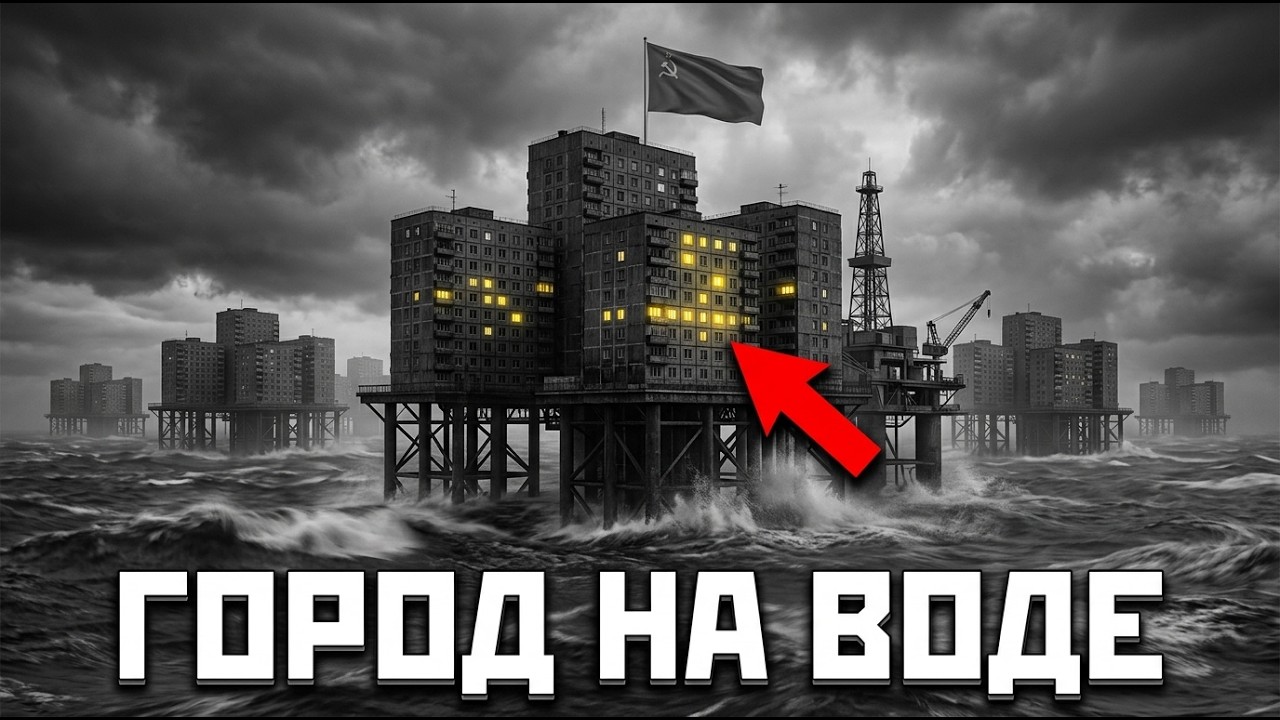 😱Как СССР построил город на воде за 50 лет до Дубая?