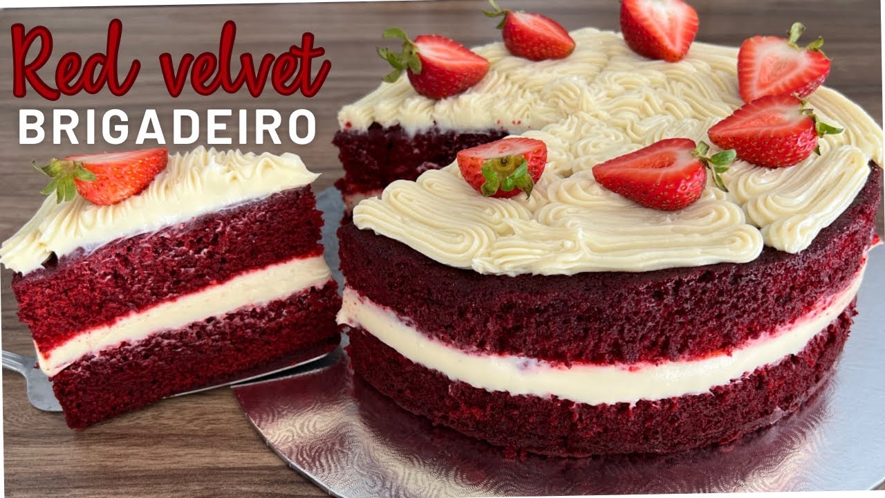 PASTEL RED VELVET RELLENO DE CREMA BRIGADEIRO DE QUESO CREMA | POSTRES CON IXCHEL