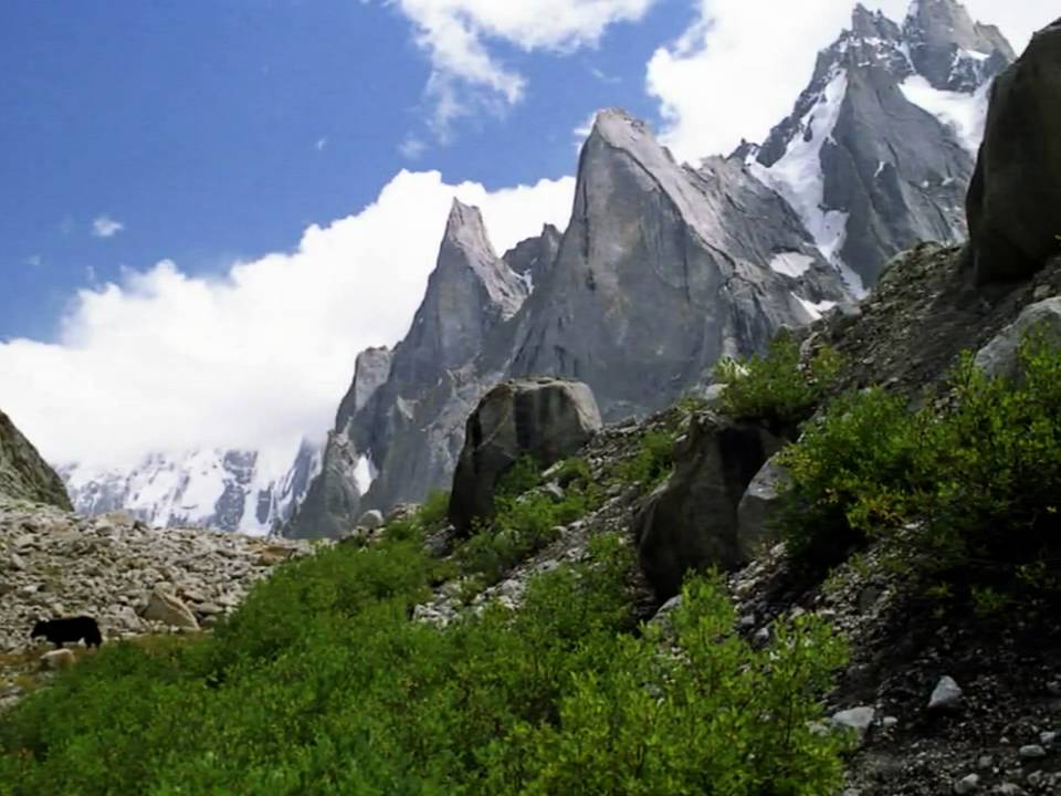 CHARAKSA and Chogolisa glaciers, Hushe, East Saitcho