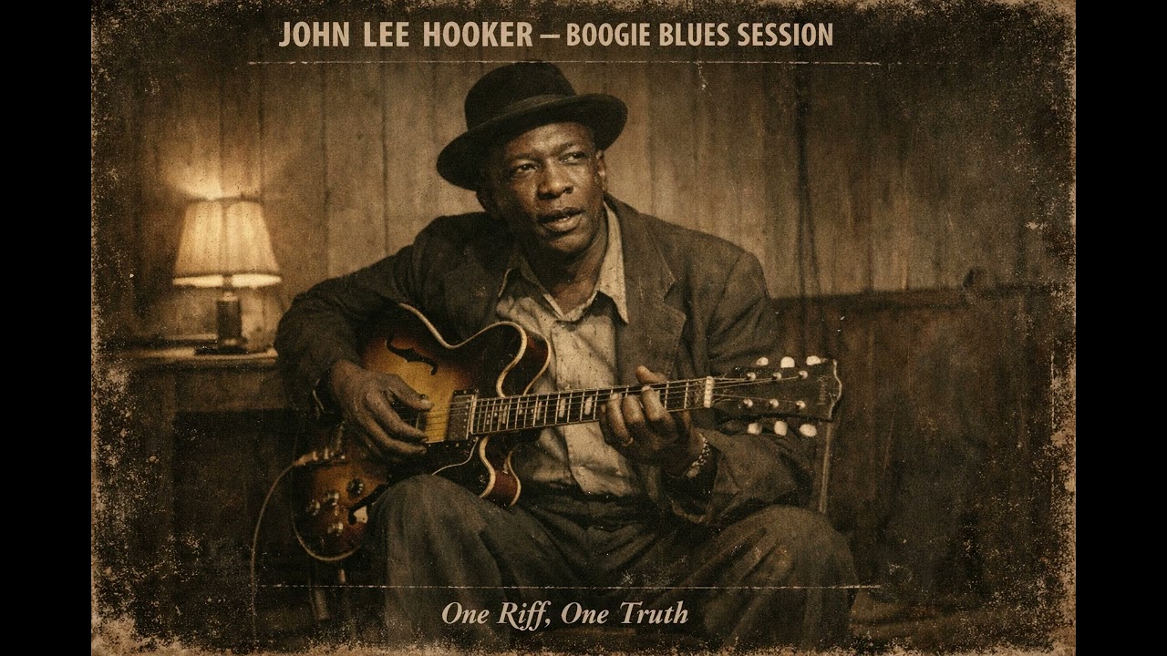 John Lee Hooker – Boogie Blues Session  One Riff, One Truth