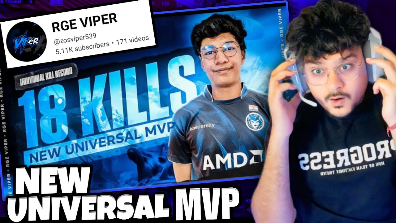 UNDERDOG or SOLO GOD | @rgeviper7608  BREAK ALL RECORDS | BGIS-2 18 KILLS  THOR GAMING