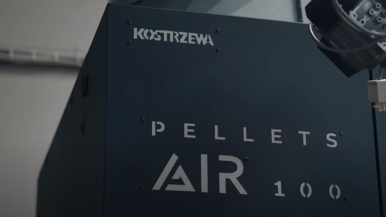 KOSTRZEWA Nagrzewnica Pellets Air - jak tanio i skutecznie ogrzać duże obiekty