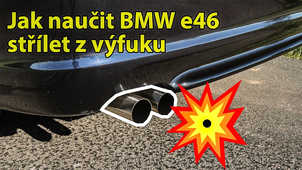 Učíme BMW střílet z výfuku! Aneb upravujeme řídící jednotku BMW e46 v domácích podmínkách