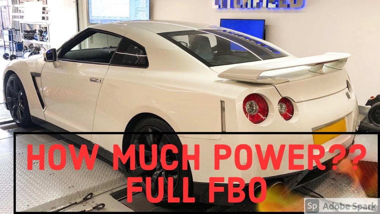 Nissan GTR Crazy DYNO results full FBO on E85
