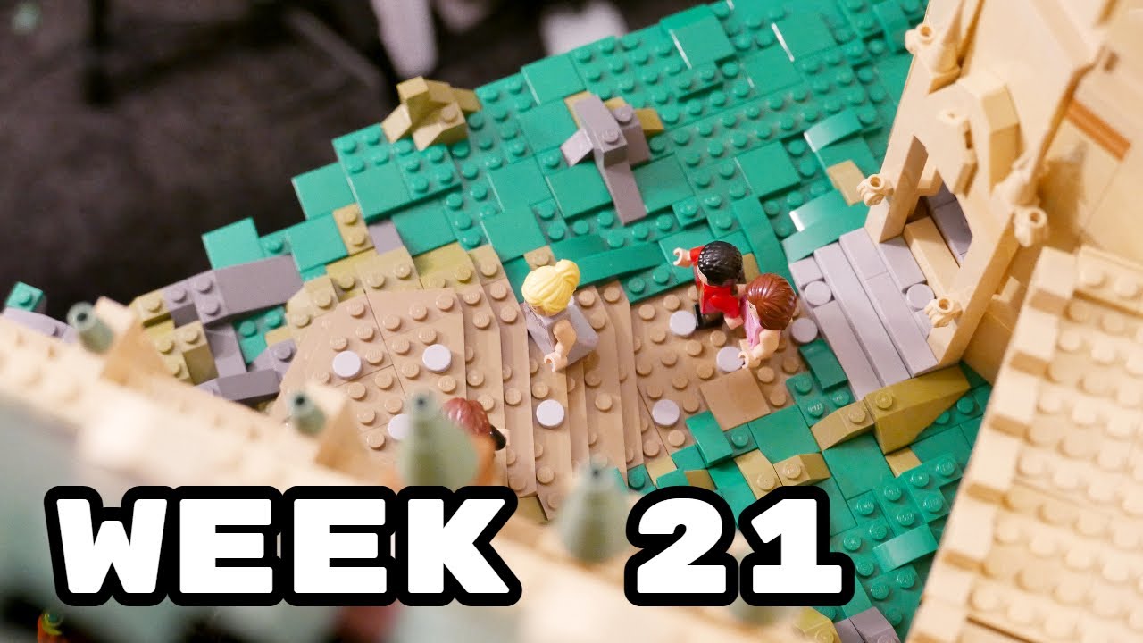 Building Hogwarts in LEGO | Week 21 - The Quad Entrance Rebuild