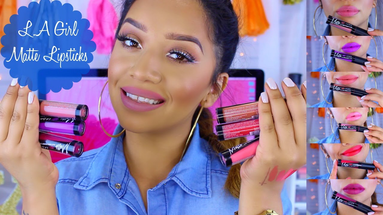Waste or Worth it Wednesday | L.A Girl Matte Liquid Lipsticks + Lip Swatches