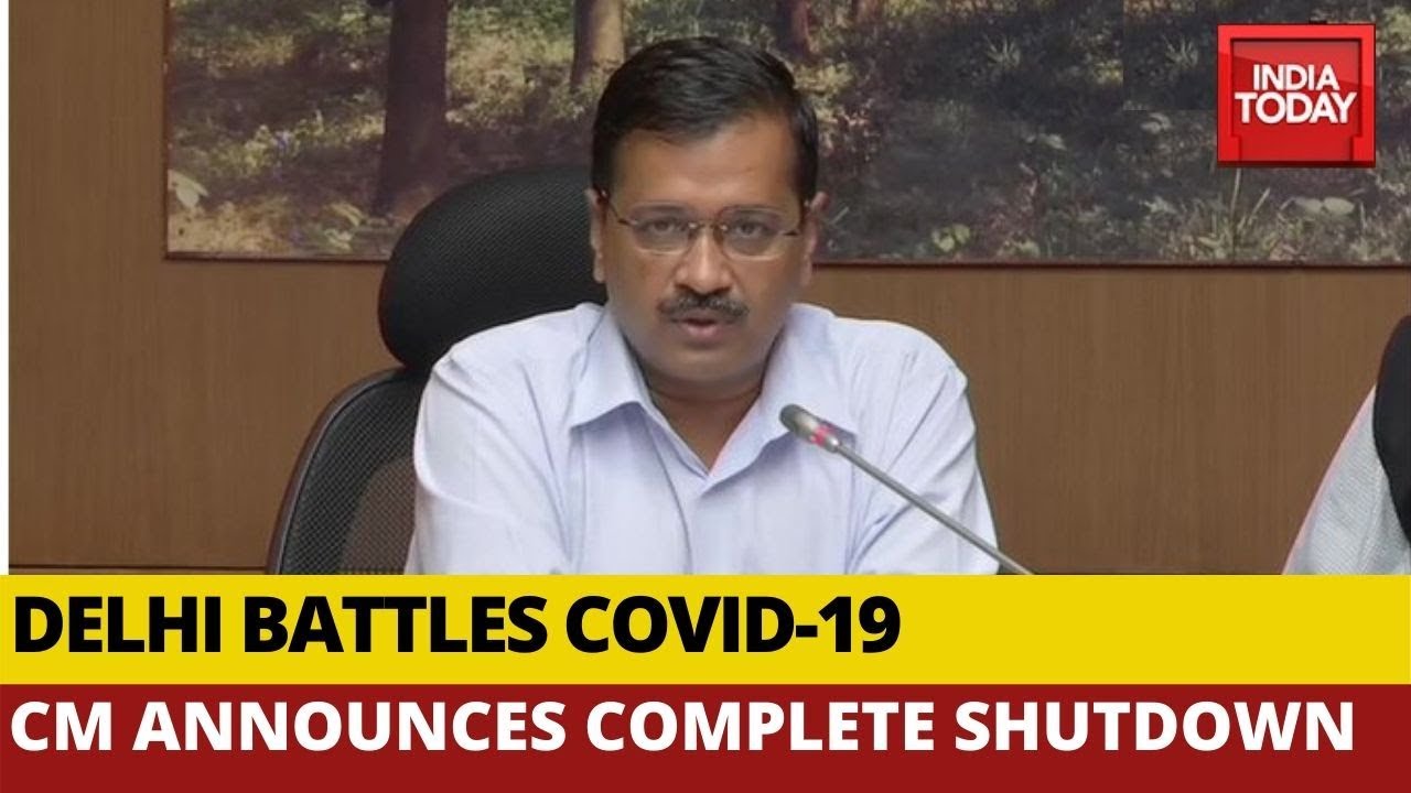 CM Arvind Kejriwal Announces Complete Lockdown In Delhi From March 23 To March 31