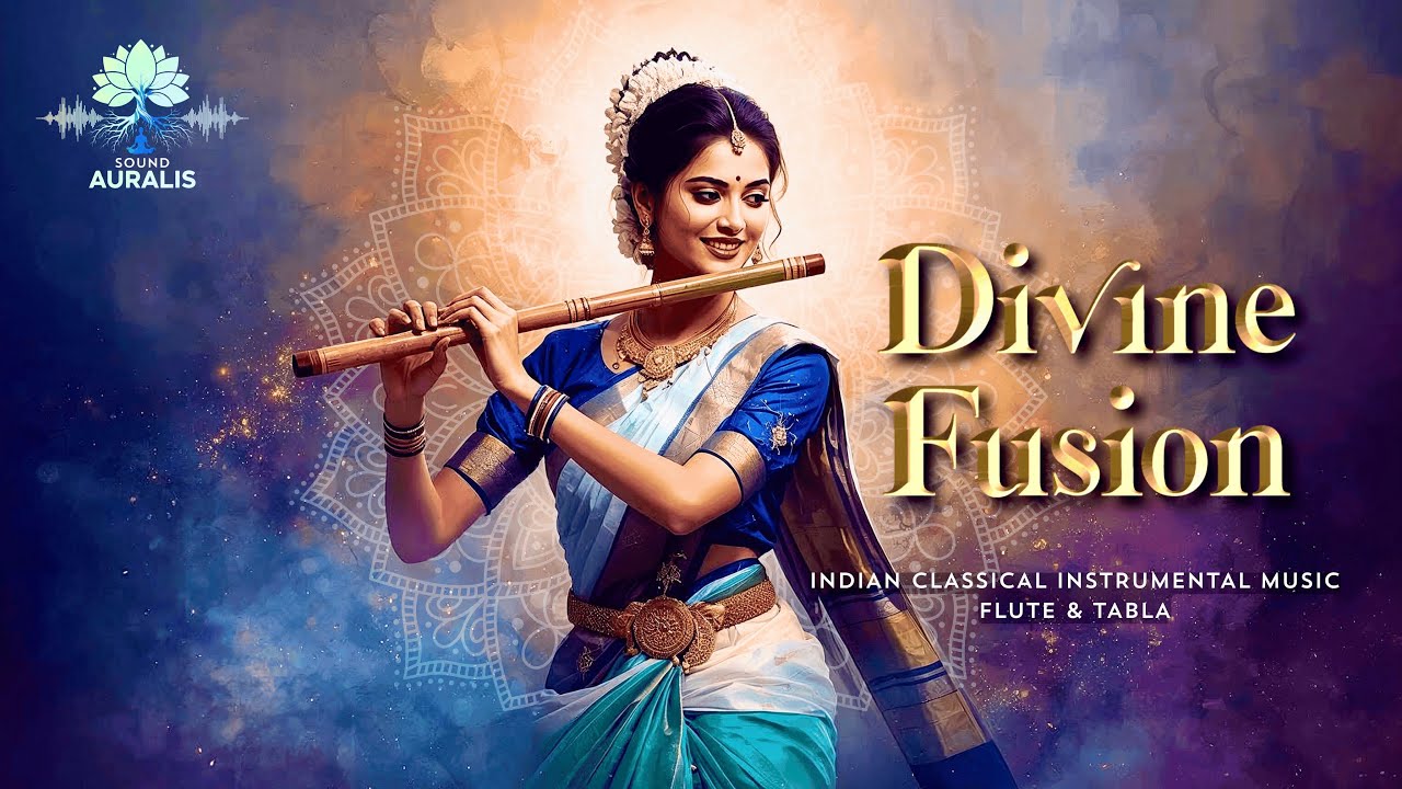 Divine Fusion | 3 Hours Indian Classical Devotional Instrumental Background Music (Flute)| 5.1 Sound