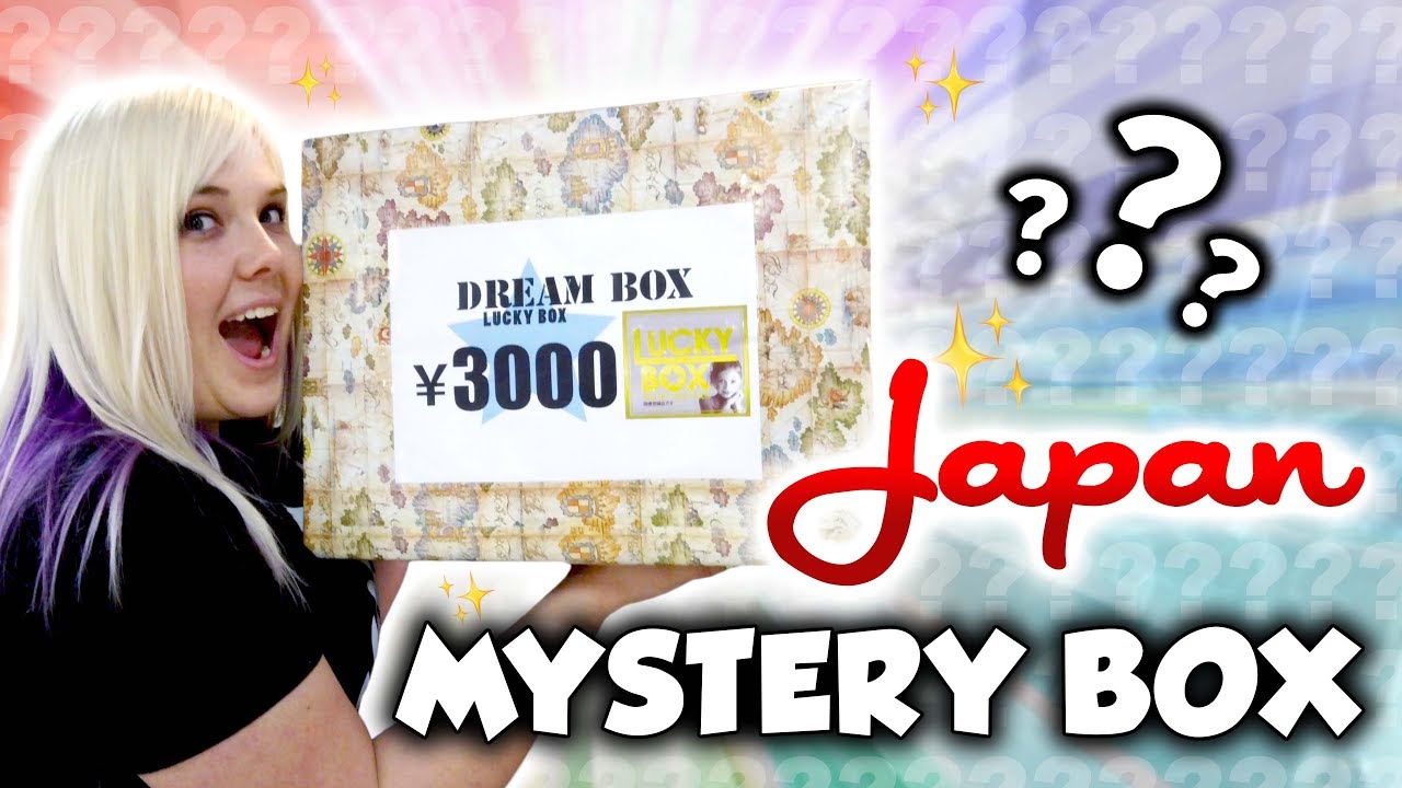 Mystery box and mystery arcade games in Japan!
