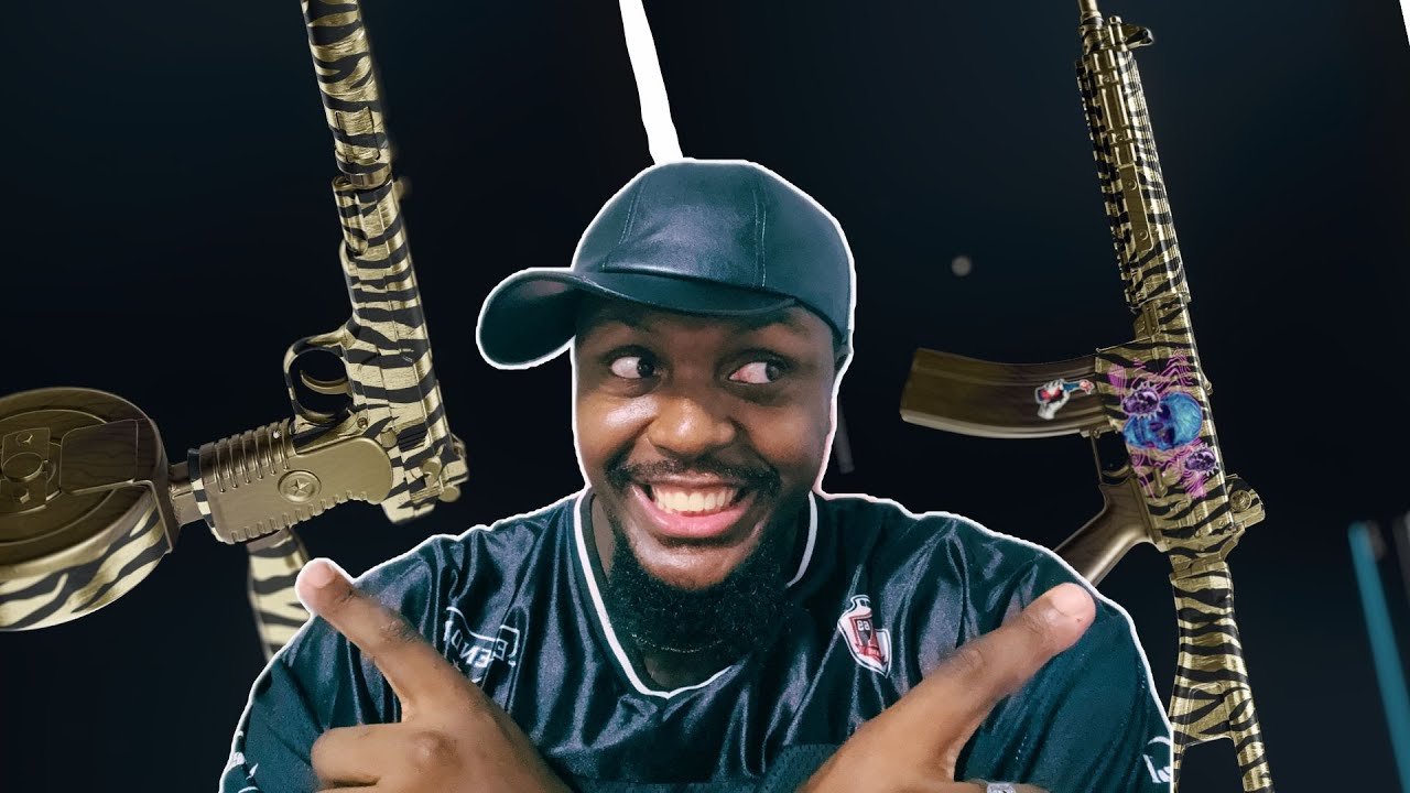 Obtenha 5 eliminações sendo Alvo de Procurado com a AMES 85 e GREKHOVA #skin #skins TIGRE DOURADO