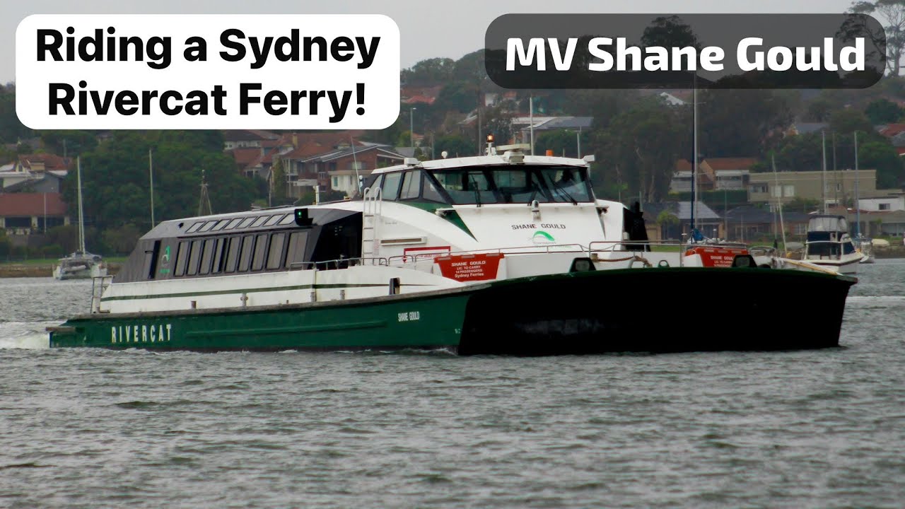 RiverCat Ferry MV “Shane Gould” Makes Appearance at Neutral Bay! | Ferry Vlog #49