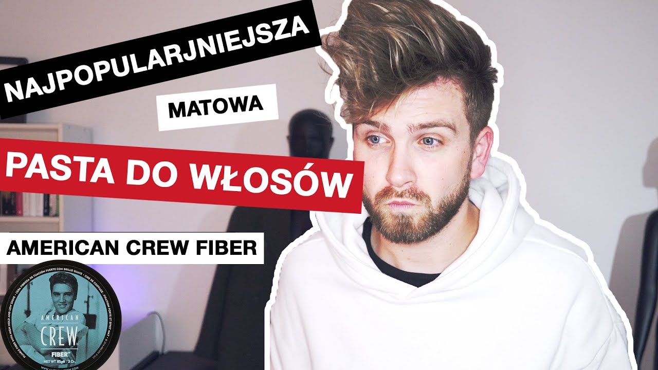 UKŁADANIE WŁOSÓW NA PASTĘ MATUJĄCĄ - American Crew Fiber - recenzja