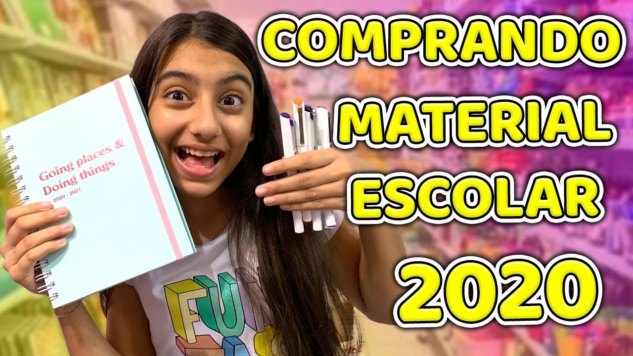 COMPRANDO MEU MATERIAL ESCOLAR PARA 2020 !! - Julia Moraes