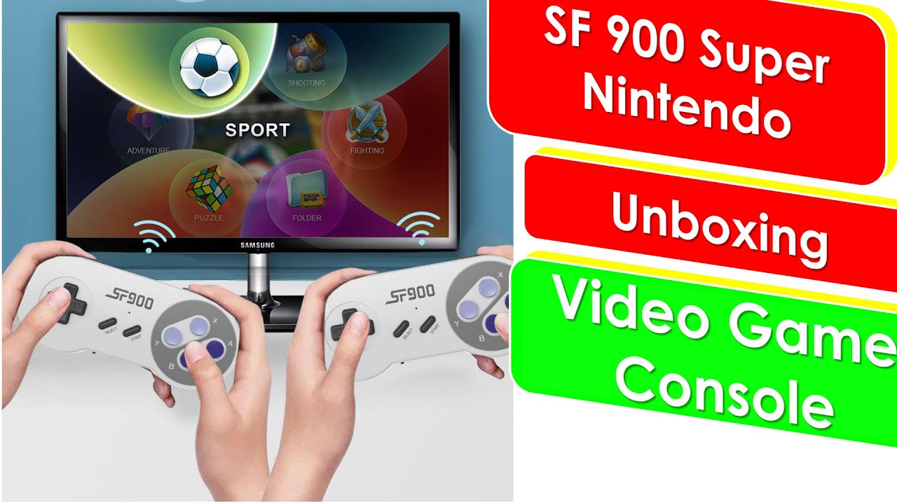 SF900 Wireless Retro Classic Gaming Console