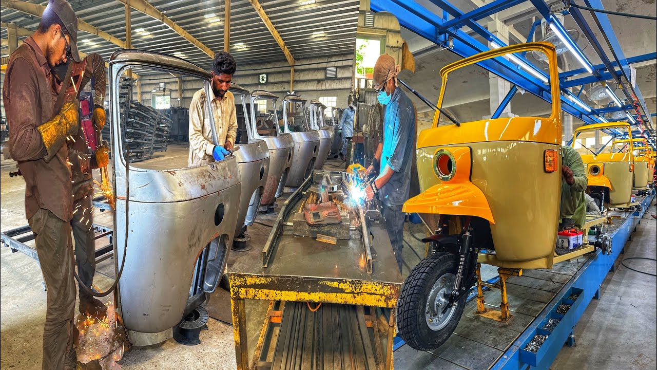 Tuk Tuk Rickshaw Making Procedure | A Complete Guide to Making Auto Considered a Mini Car |