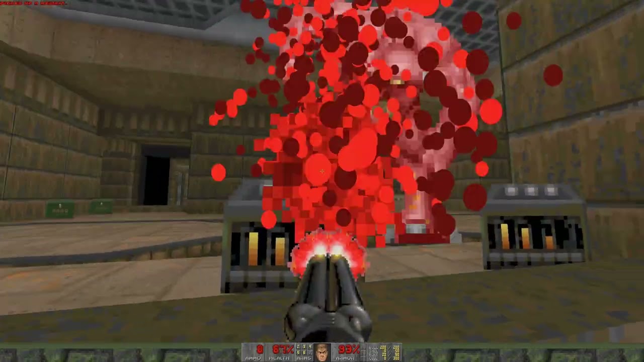 Doom II - No Rest for the Living - MAP09: March of the Demons - 100% Secrets and Enemy GUS MIDI Snd