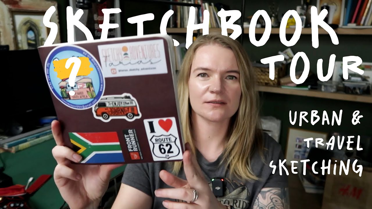 Urban Sketching Sketchbook Tour // Stillman & Birn Alpha