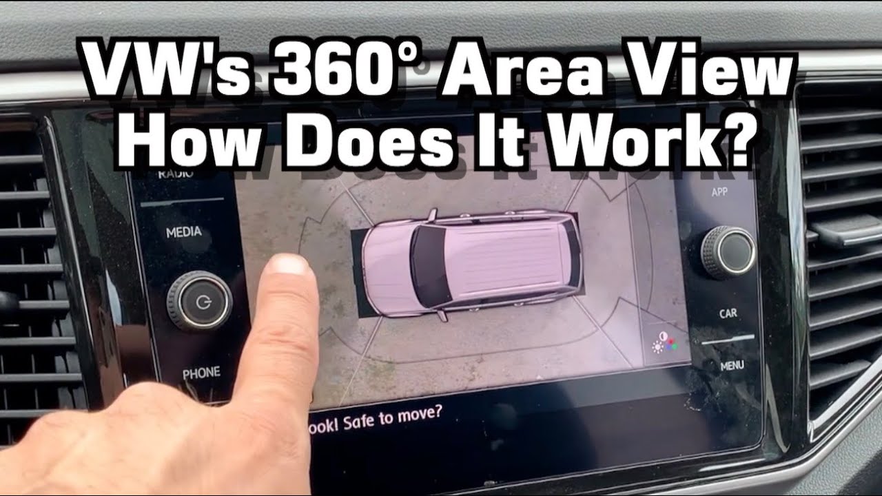 How Does It Work: Volkswagen's 360 Degree Overhead View Camera on Everyman Driver