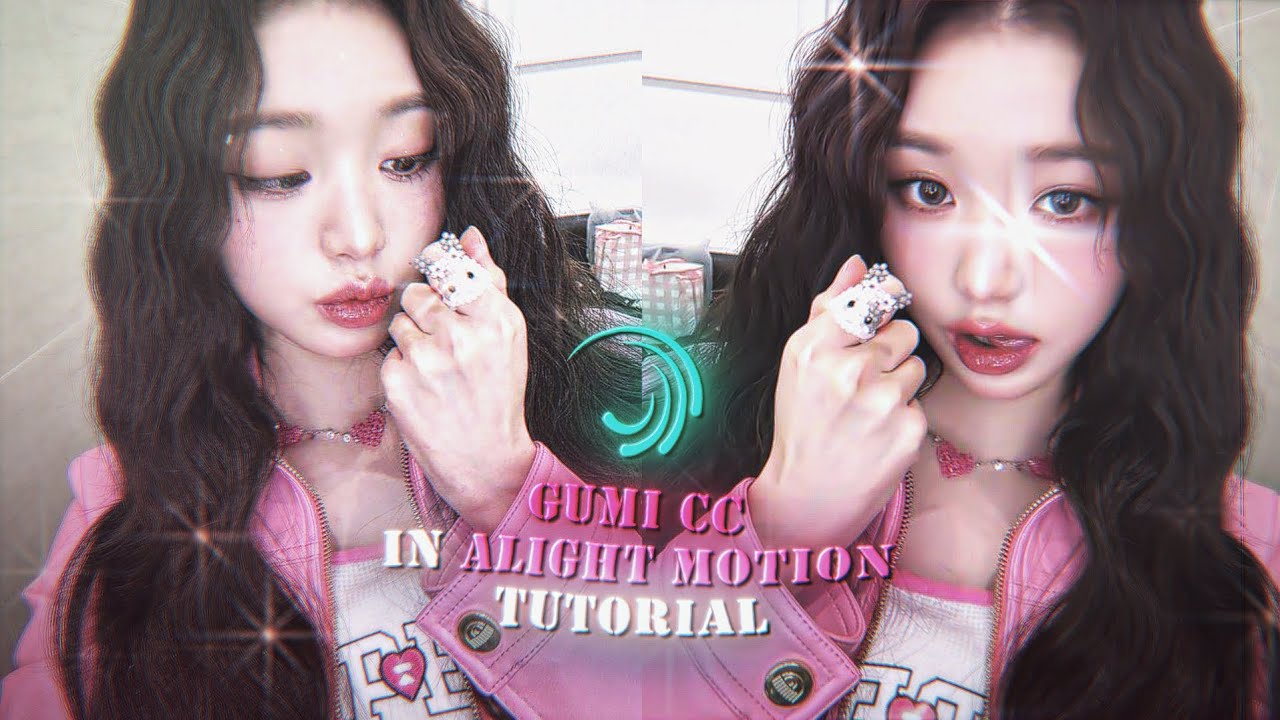 GUMI CC IN ALIGHT MOTION TUTORIAL