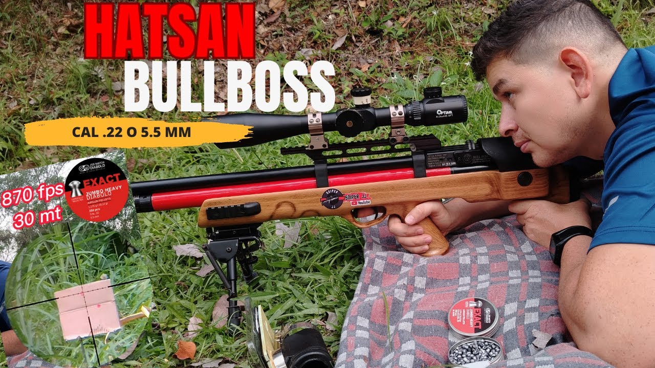 [ NUEVO ] Hatsan Bullboss  .22  Unboxing. 🔥🎯😮 MEJORADO.