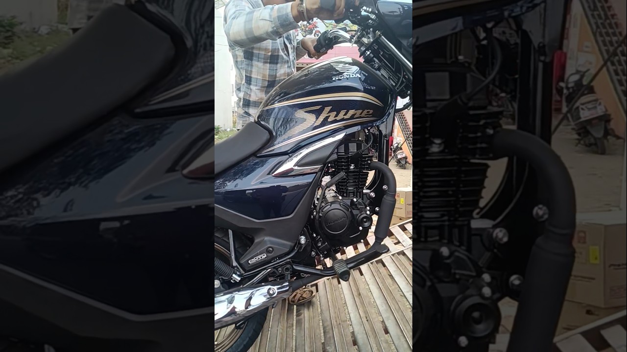 2026 special edition 😍 of Honda shine 125 unloading #india #sai #point #honda #arni #automobile