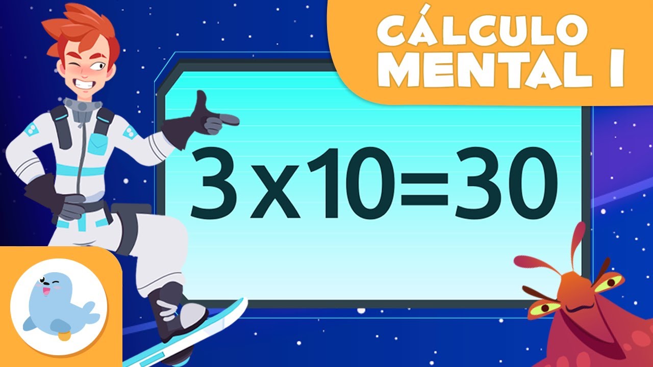 Multiplicar por 10, 100 y 1000 🤔 CÁLCULO MENTAL para niños 🚀 Episodio 1