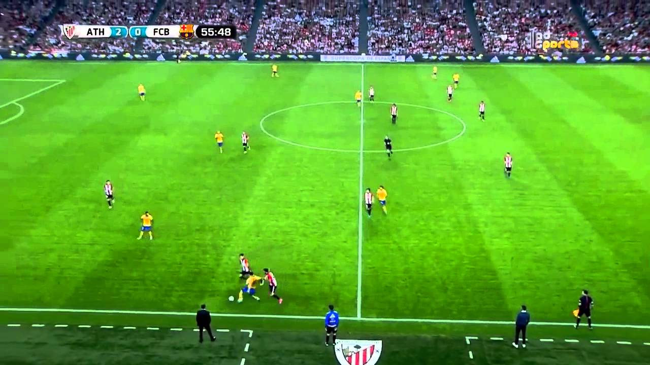 Lionel Messi vs Athletic Bilbao Away Super Cup 2015 HD 720p