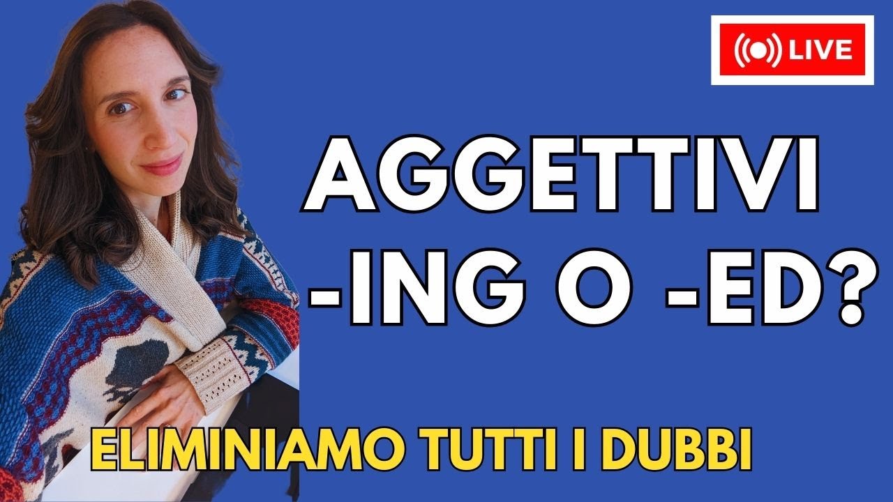 Aggettivi in Inglese: Differenze tra -ED e -ING, Spiegato Semplicemente!