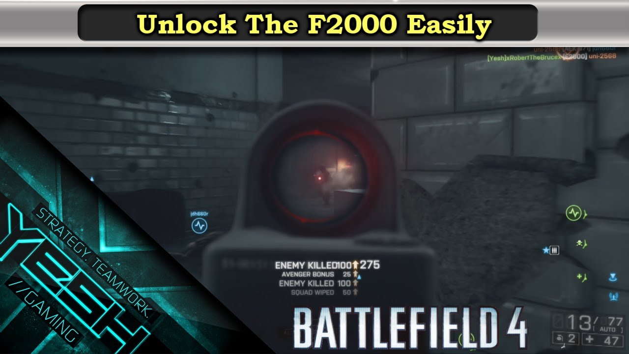 Unlock The F2000 Easily - Battlefield 4