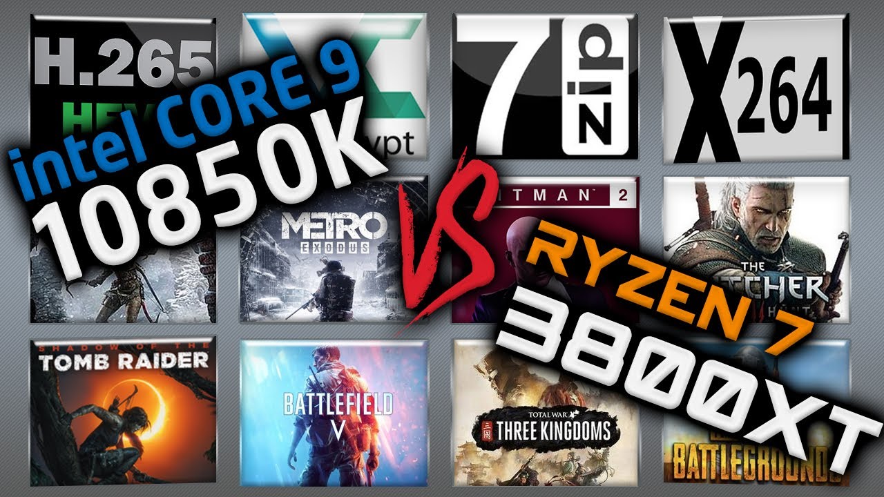 Intel i9 10850K vs Ryzen 7 3800XT Benchmarks &ndash; 15 Tests 🔥
