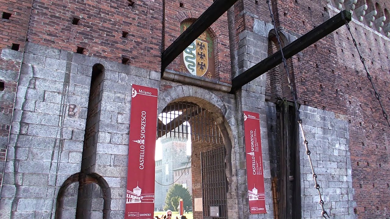 Milano Castello Sforzesco   Museo d’Arte Antica Museo dei Mobili Pinacoteca