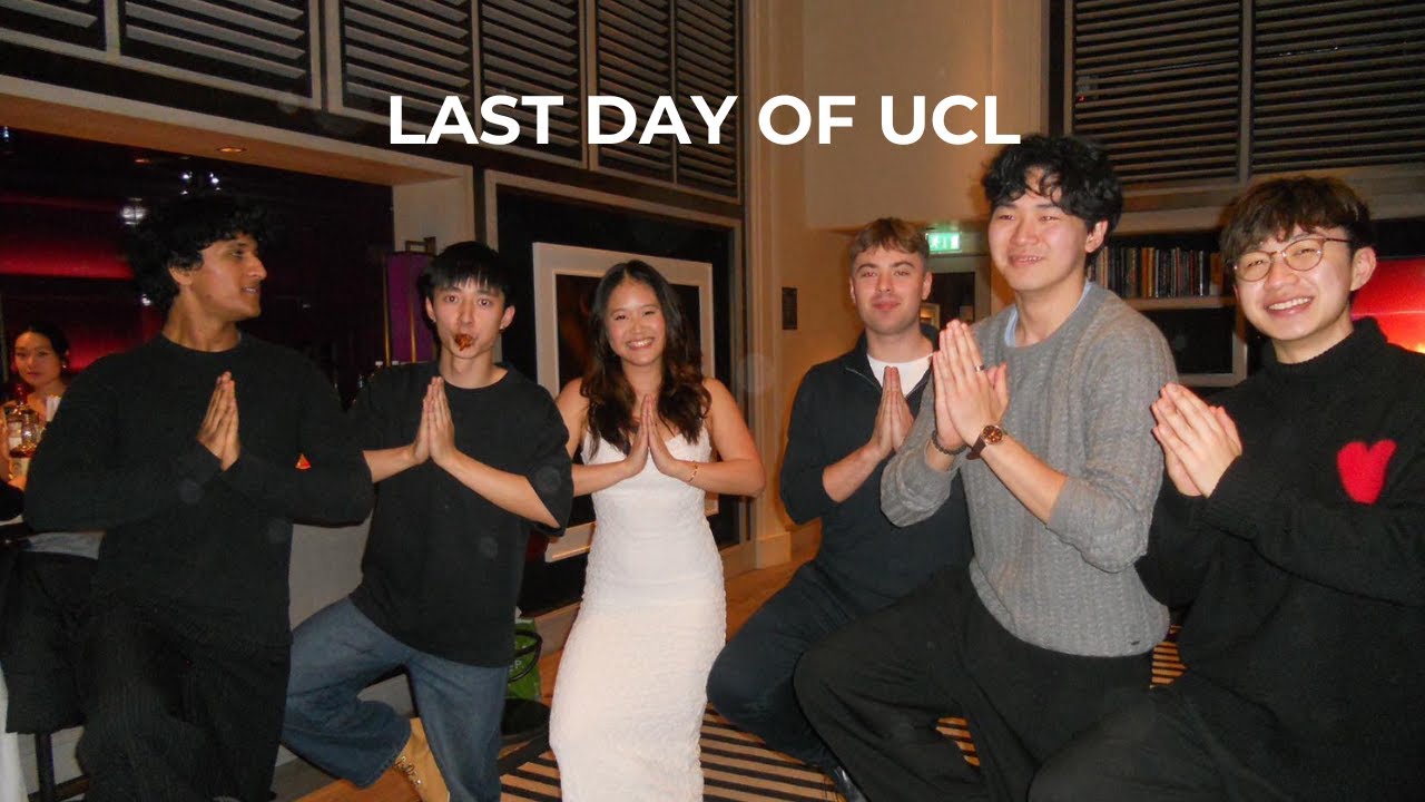 VLOG: Final Day of UCL classes as a Chemistry Student! (uni vlog, advice, party…)