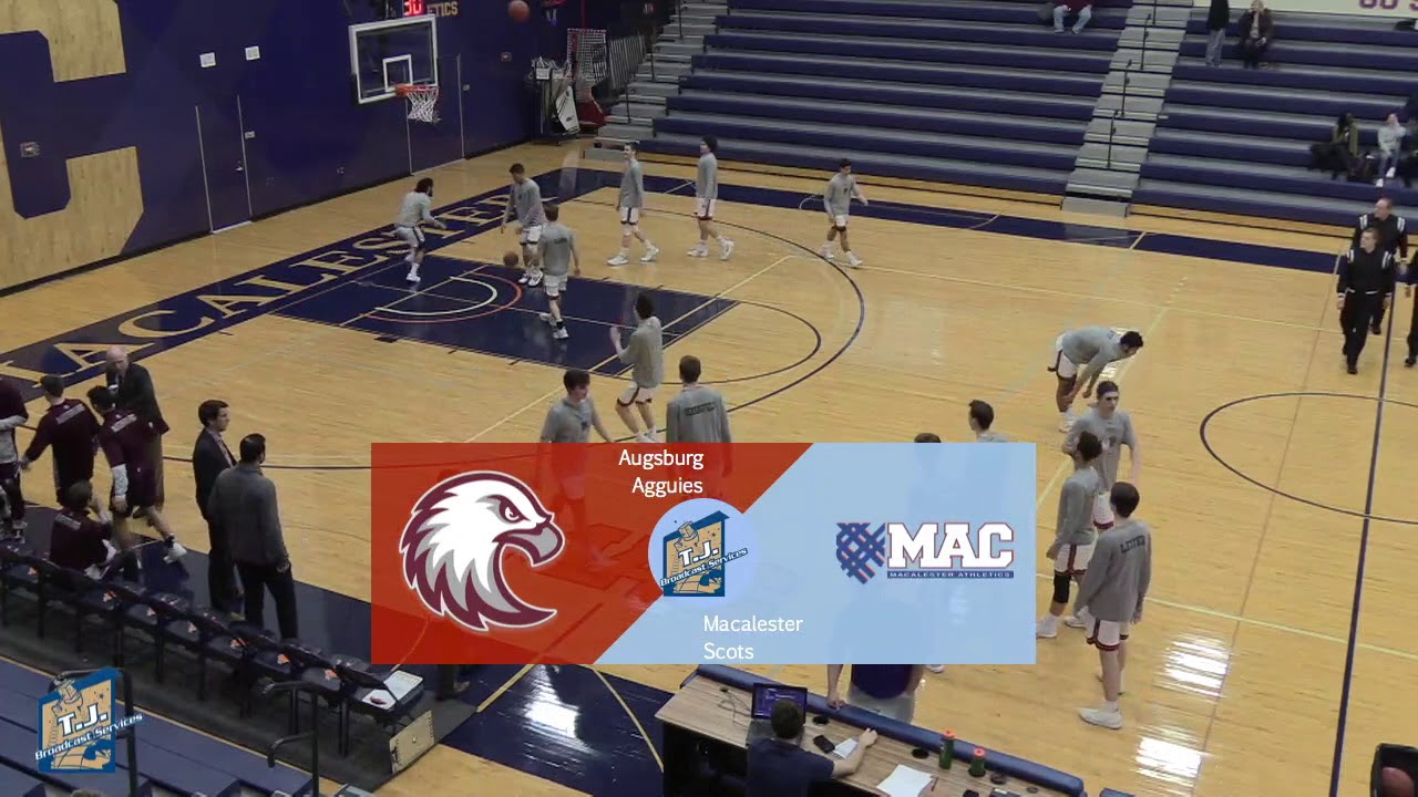 Augsburg vs Macalester MIAC MBB 2/13/19