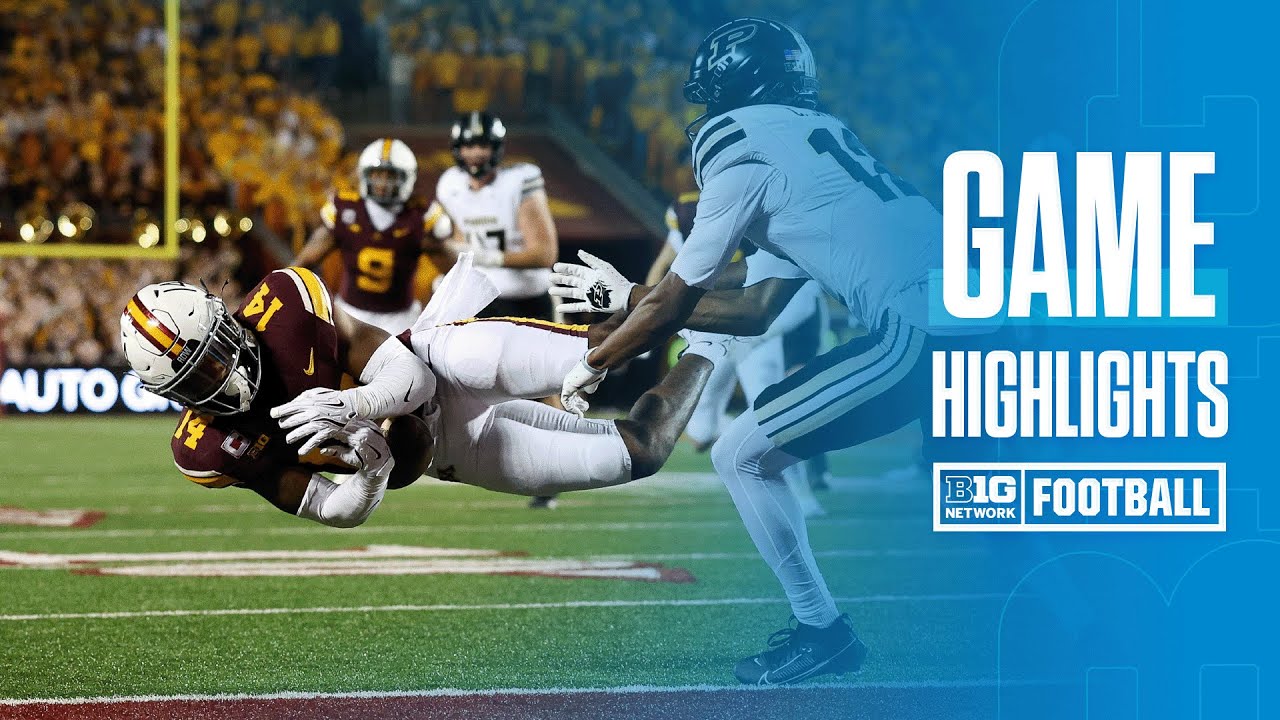 Purdue vs. Minnesota | Highlights | Big Ten Football | 10/11/25
