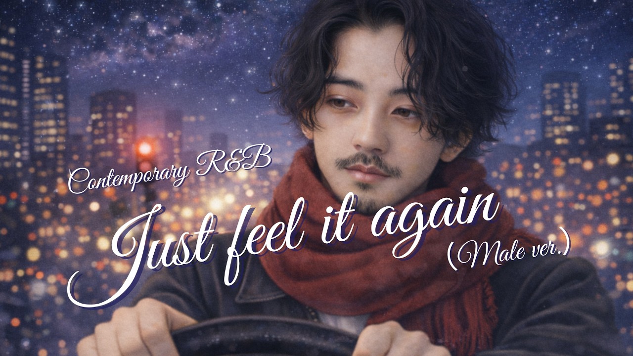 Japanese R&B【Just feel it again(male ver.)】僕らしい時間がある（SEANES SEASON5『Distance』）